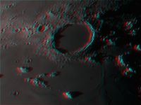 Krater Plato in 3D - Juergen Biedermann